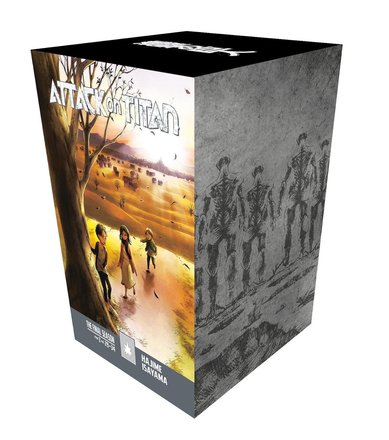 Attack on Titan Final Season Part 2 - Boxset - Volumes 29-34  - Paperback